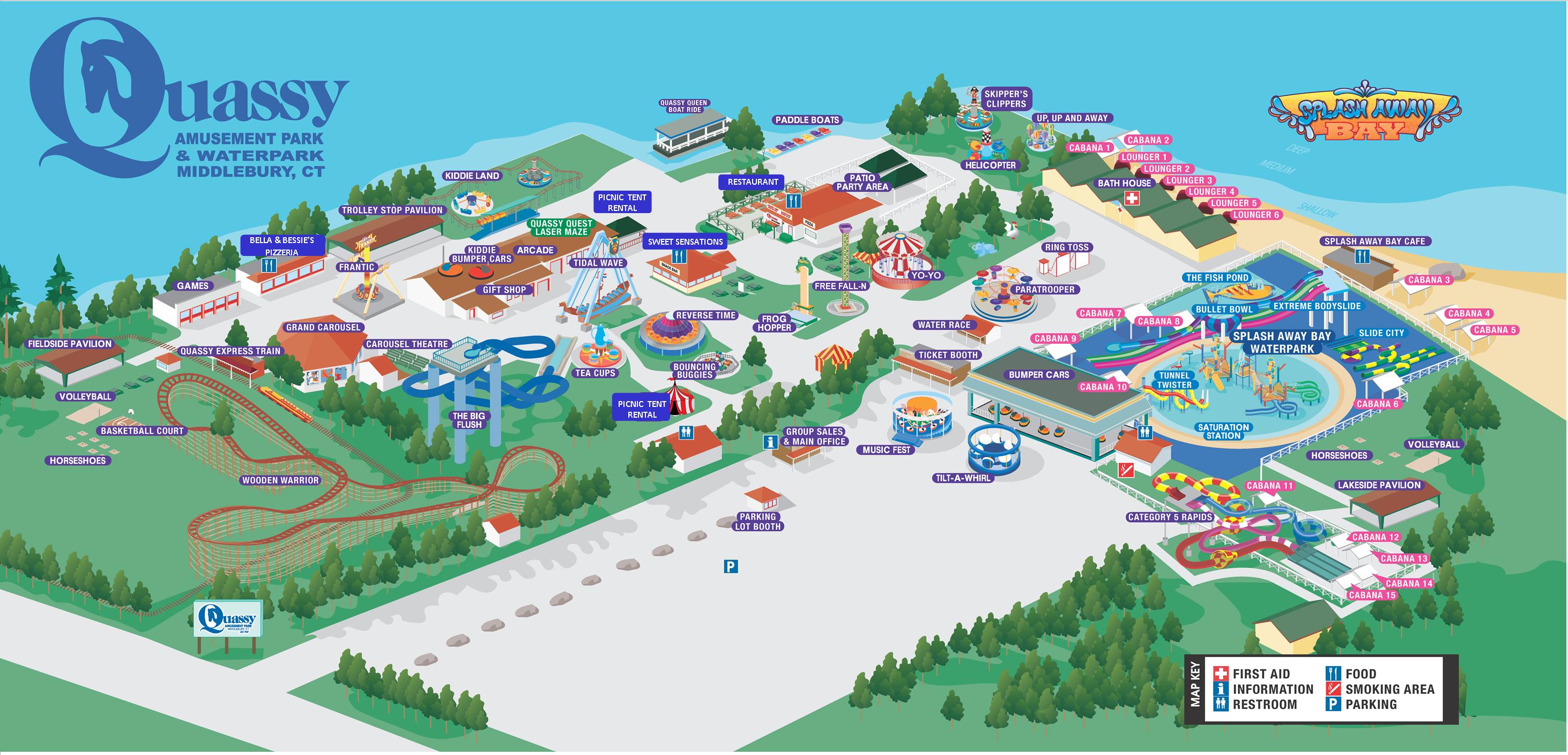 Tayto Park Map